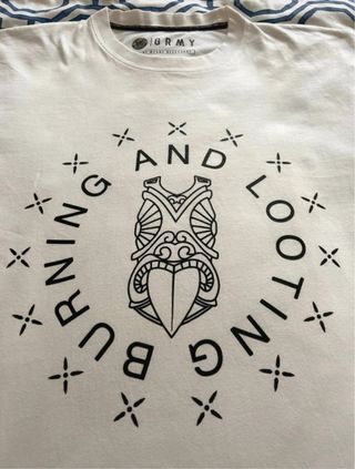 Camiseta manga larga Grimey - Talla XL