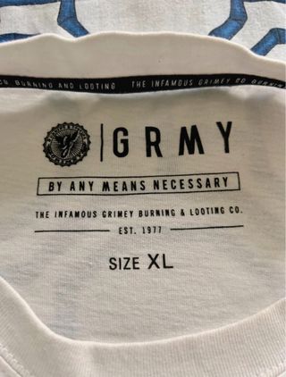 Camiseta manga larga Grimey - Talla XL