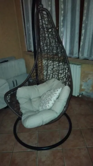 Poltrona dondolo sospesa