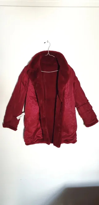 ABRIGO DE PELO TACTO SUAVE "STRADIVARIUS"