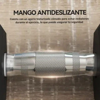 Mancuernas hexagonales