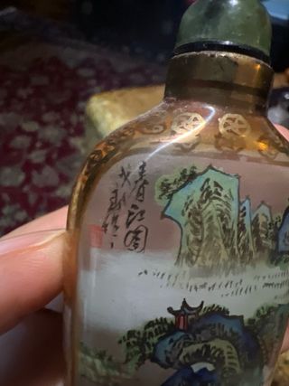 Frasquito perfume chino antiguo