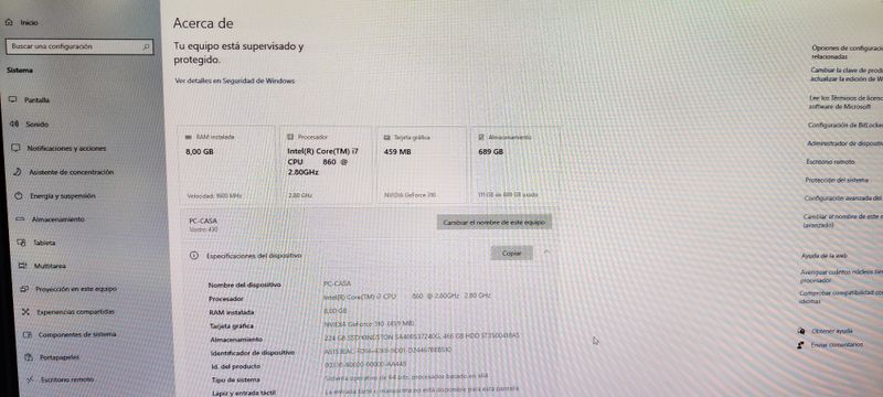 Ordenador CPU Dell Vostro i7 afbeelding 2