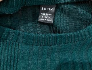 Camiseta Premamá Punto Shein Talla S