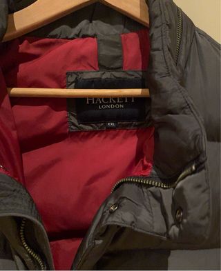 Chaleco Hackett Negro y Rojo