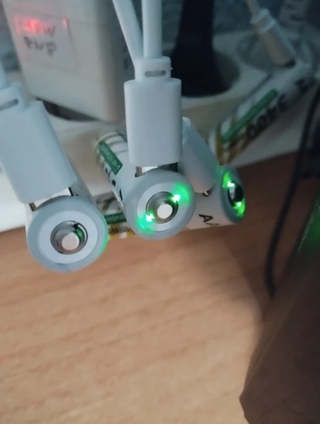 4 Pilas AA Recargables Li-ion 3400mWh