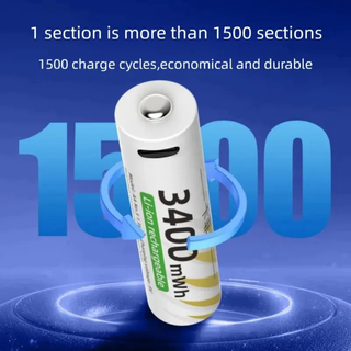 4 Pilas AA Recargables Li-ion 3400mWh