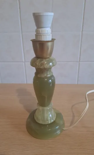 Lampada in Onice e Metallo