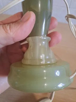 Lampada in Onice e Metallo