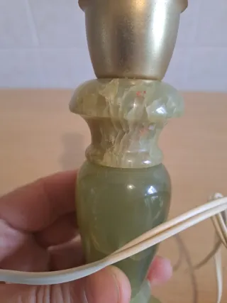 Lampada in Onice e Metallo