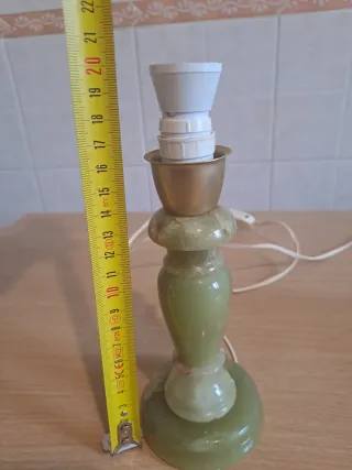 Lampada in Onice e Metallo