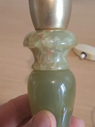 Lampada in Onice e Metallo