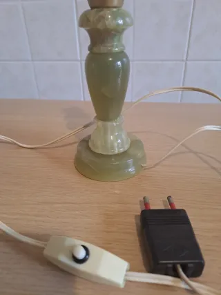 Lampada in Onice e Metallo