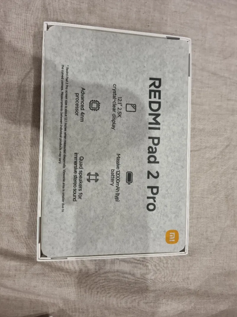 Xiaomi Redmi Pad 2 Pro gris grafito afbeelding 2