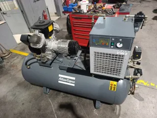 Compresor Atlas Copco FX1 con filtro