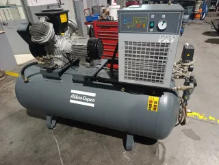 Compresor Atlas Copco FX1 con filtro