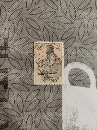 Sello España 2 Pesetas Sahara