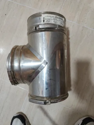 Salida de humos chimenea modular