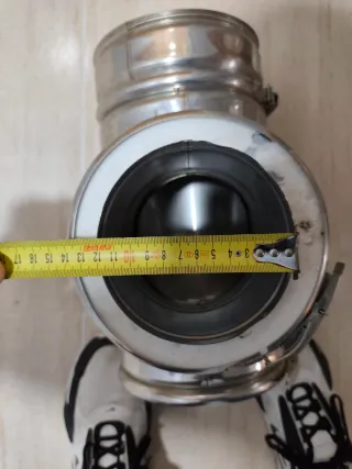 Salida de humos chimenea modular