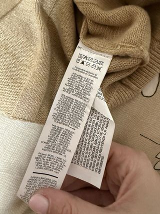 Jersey Milano Hombre Talla L Beige