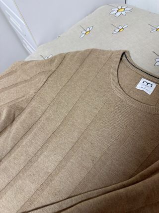 Jersey Milano Hombre Talla L Beige