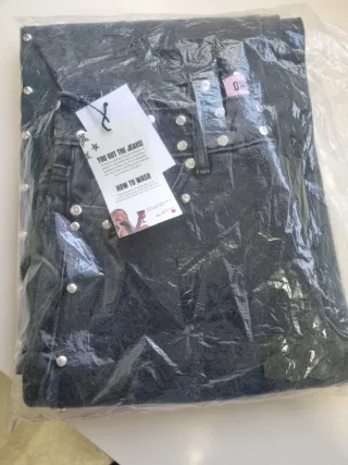 Pantalón vaquero One Dilemma negro talla 34