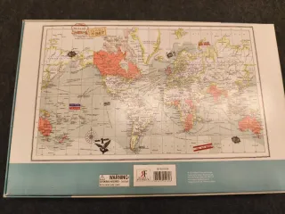 Puzzle Mapa Vintage 1000 Piezas