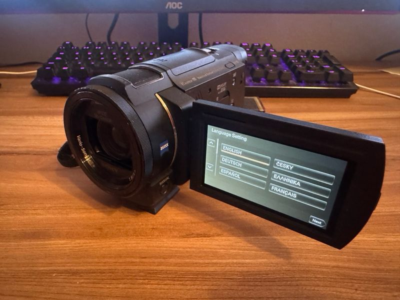 Cámara Sony FDR-AX33 4K Handycam afbeelding 3