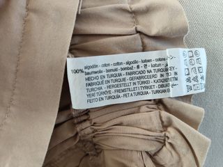 Zara Shorts Talla S Beige