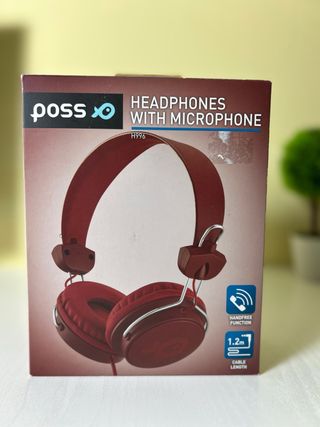 Cascos Poss H996 con micrófono