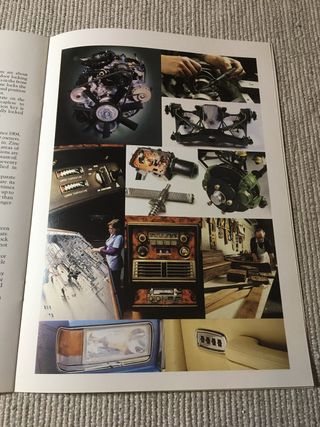 Catálogo Rolls Royce Silver Spur 1982