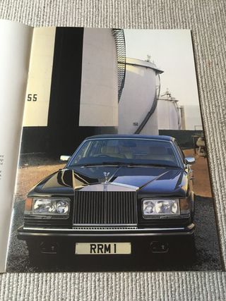 Catálogo Rolls Royce Silver Spur 1982