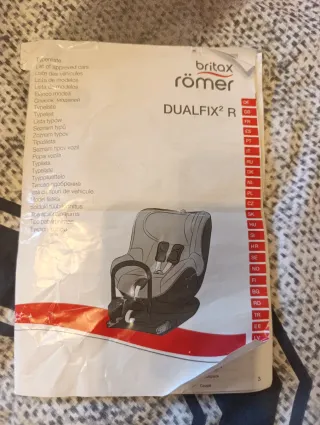 Britax Römer DUALFIX 2AR+ Funda verano Grupo 0-1