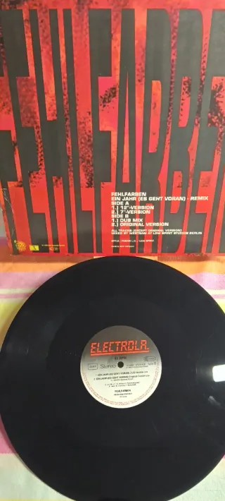 Vinilo FEHLFARBEN - Ein Jahr (Es Geht Voran)