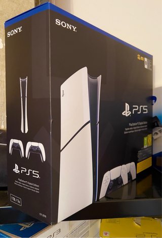 OJO! PlayStation 5 Digital 1TB + 2 Mandos +Soporte
