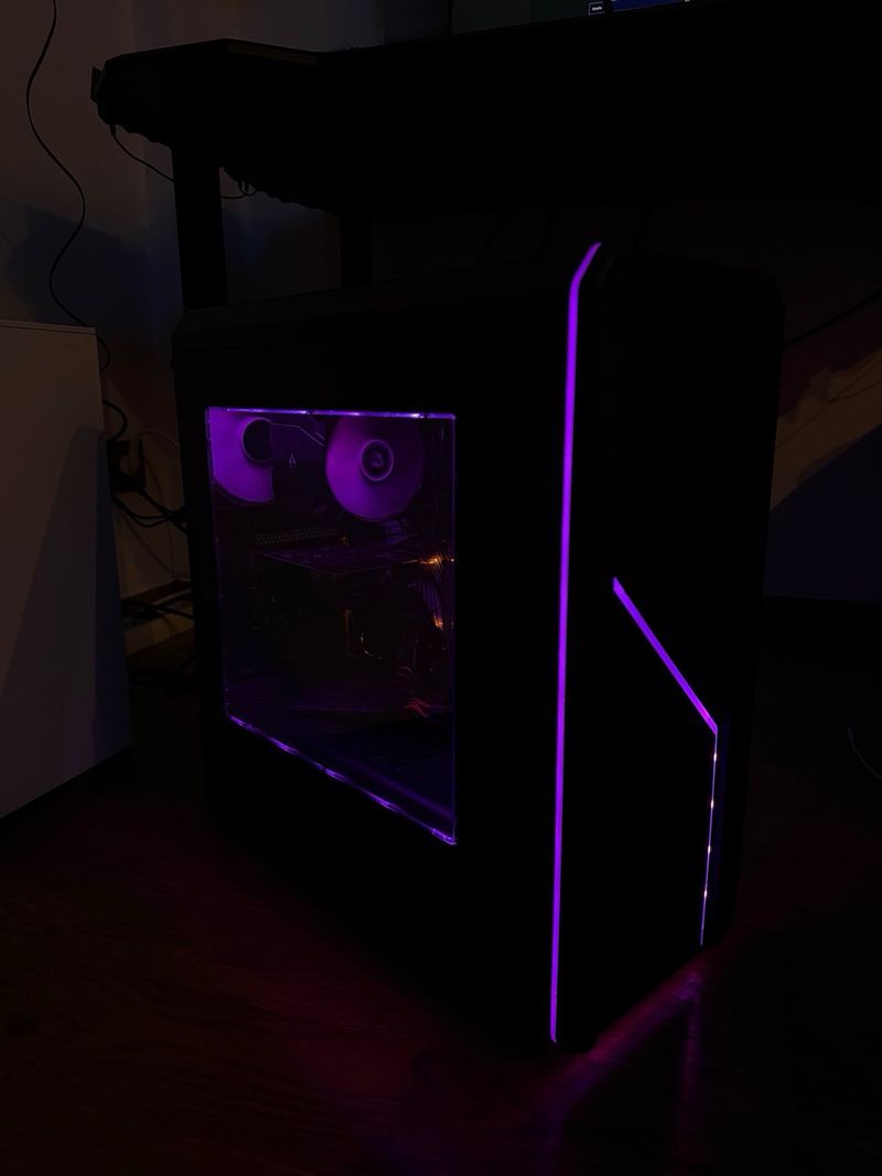 Torre PC Gaming ASUS Negra Torre Con luces led afbeelding 8