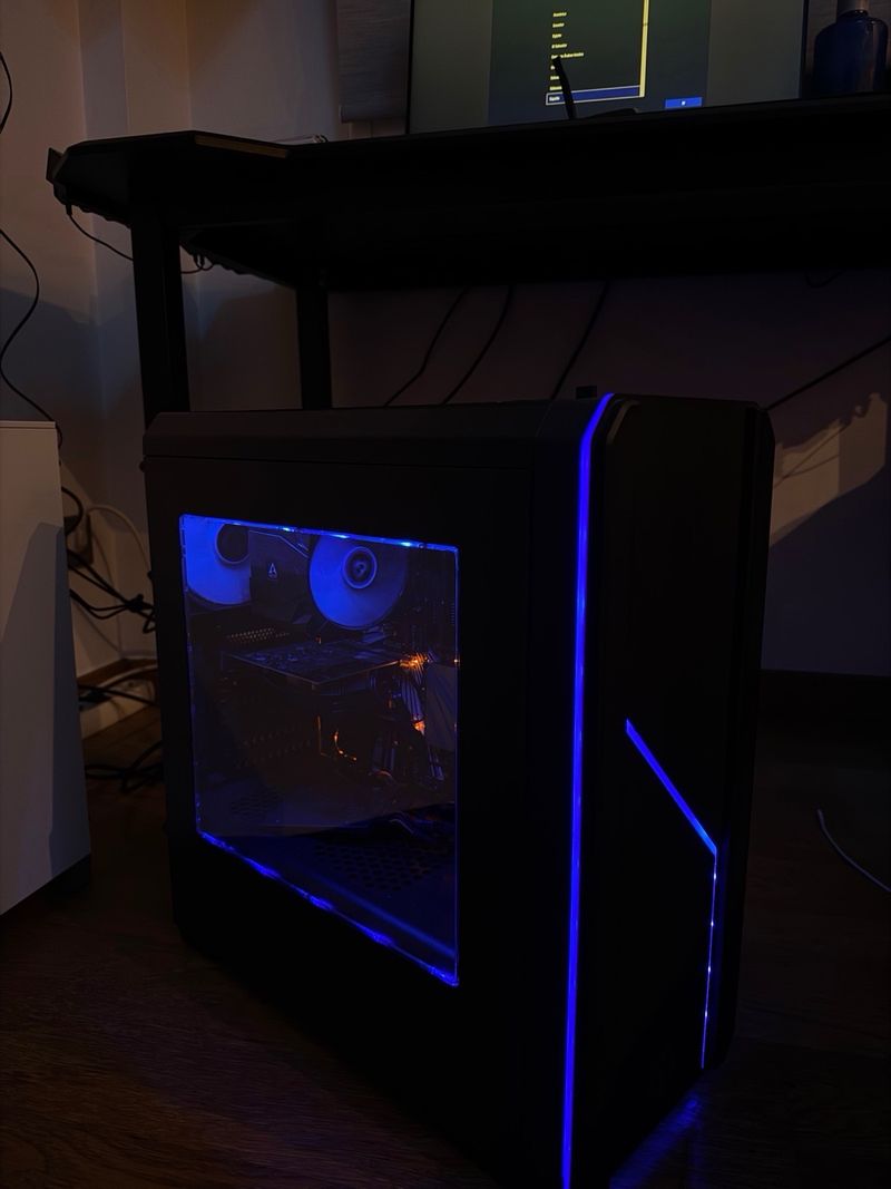 Torre PC Gaming ASUS Negra Torre Con luces led afbeelding 7
