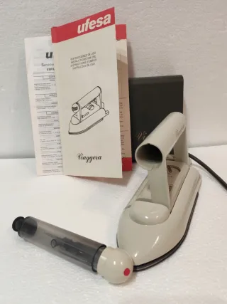 Plancha de viaje antigua Ufesa Viaggera