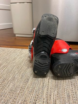 Botas Ski Atomic Hawx Kids Negras y Rojas 22/22.5