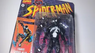 Figura Spiderman Traje Negro Marvel Comics