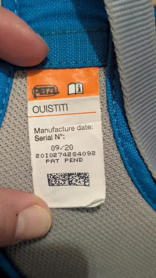 Arnés escalada infantil Petzl Ouistiti