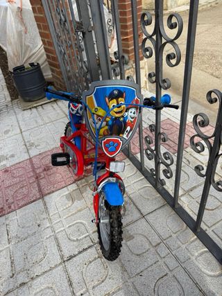 Bici Patrulla Canina con Ruedines