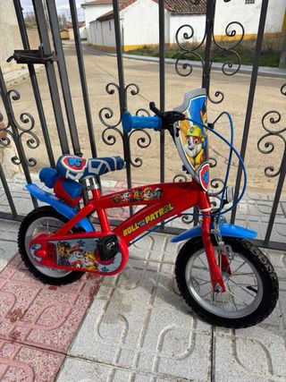 Bici Patrulla Canina con Ruedines
