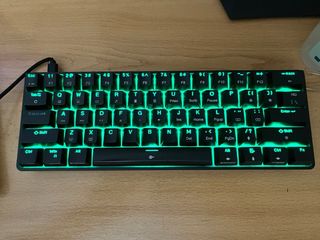 Teclado Mecánico Dierya DK61se 60% Negro