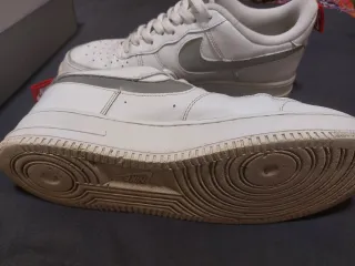 Nike Air Force 1 Blancas Rojas