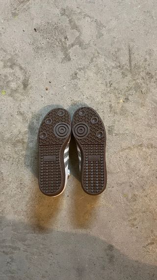 Adidas Samba Plata y Blanco