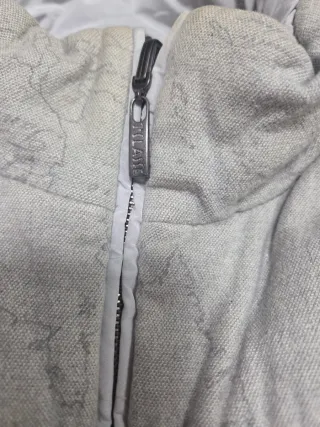 Gilet Prima Classe grigio,double face