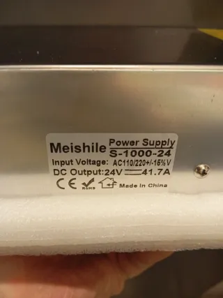 Fuente de alimentación 24V 1000W