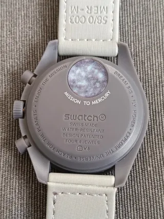 Orologio cronografo Swatch Mission to Mercury nuovo a 28 EUR