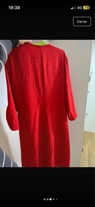 Vestido rojo evento fiesta